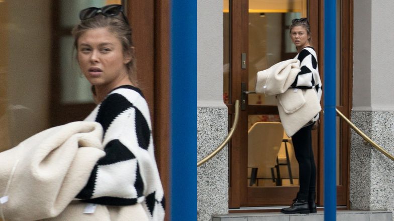 Joanna Opozda z coraz większym ciążowym brzuszkiem