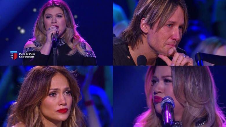 Jurorzy w Idolu wzruszeni po występie Kelly Clarkson w ciąży