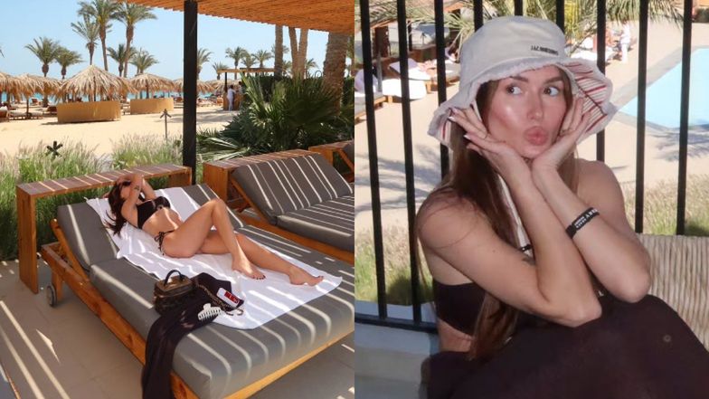 Wersow poleciała na inny kontynent w celu zasłużonego relaksu