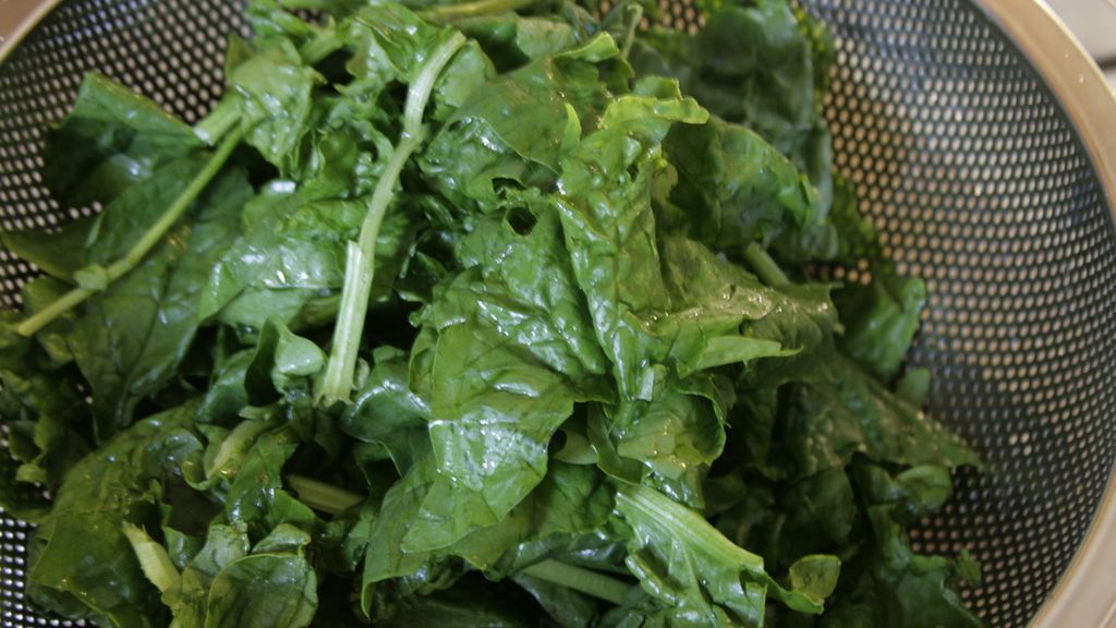 Szpinak w puszce, odsączony