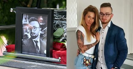 Ujawniono, czy syn Sylwii Peretti miał partnerkę. Wspomniano o niej na pogrzebie w wyjątkowy sposób