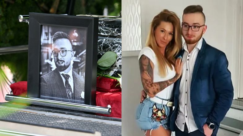 Ujawniono, czy syn Sylwii Peretti miał partnerkę. Wspomniano o niej na pogrzebie w wyjątkowy sposób