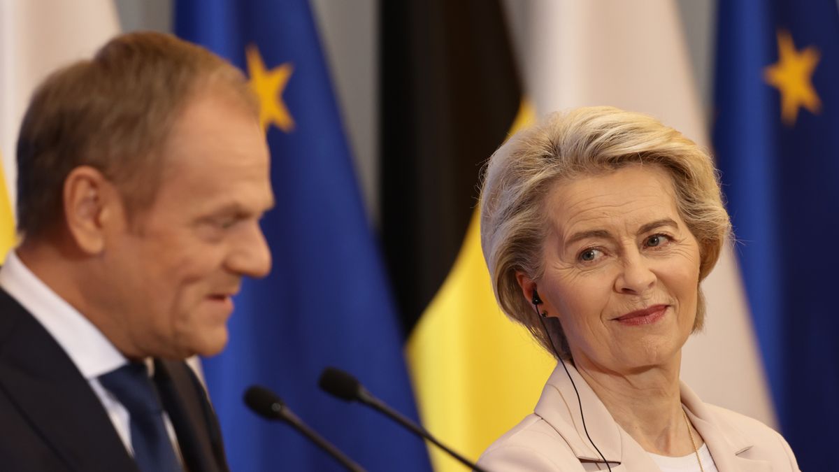 Ursula von der Leyen i Donald Tusk