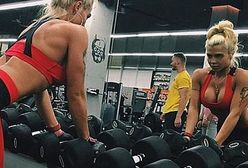 Fit dziewczyny w sportowych stanikach i legginsach