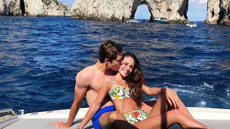 Zdjęcie okładkowe artykułu: Instagram /  / Na zdjęciu: Federico Chiesa i Caterina Ciabatti