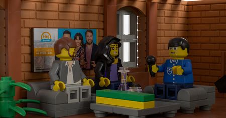 Poznaniak zbudował redakcję Codziennypoznan.pl z klocków LEGO