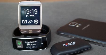 Samsung Galaxy S5, Gear 2 i Gear Fit - test pulsometrów