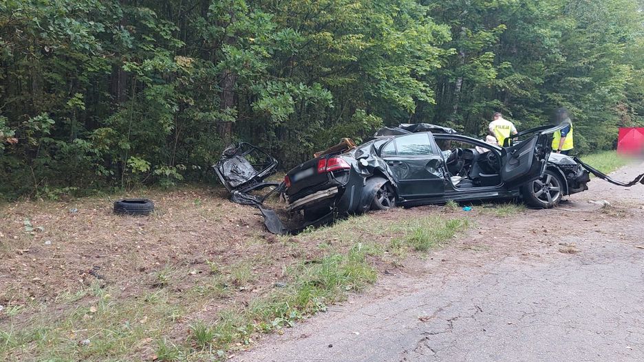 Tragedia pod Mrągowem. Zginęło dwóch 21-latków