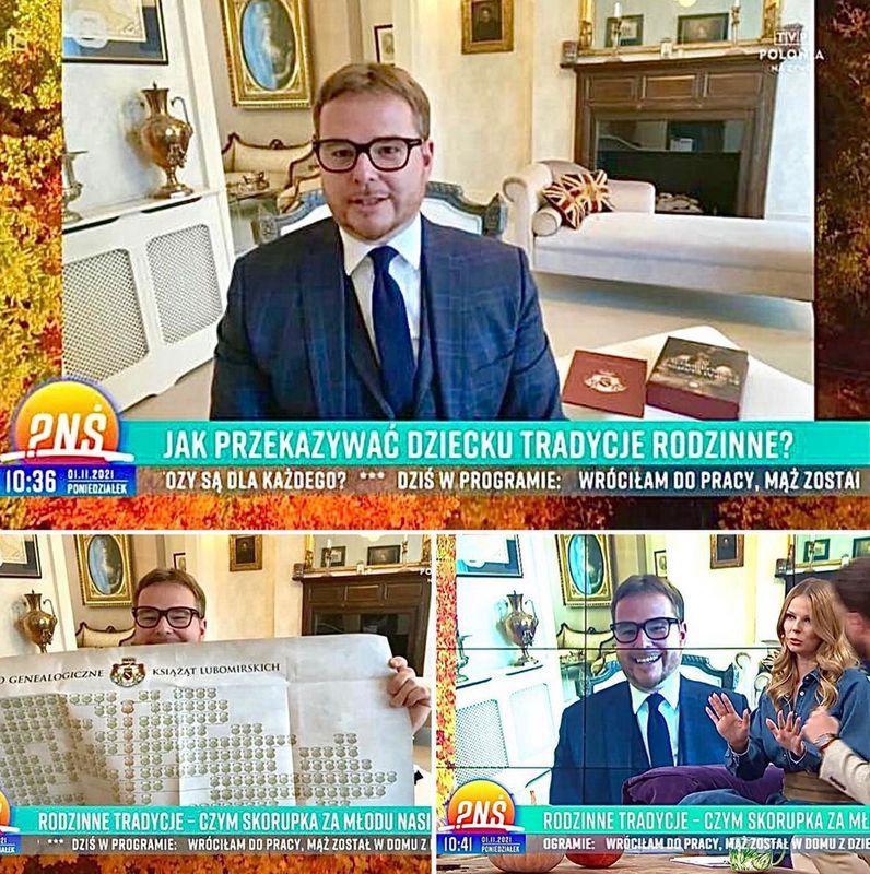 Jan Lubomirski-Lanckoroński na Instagramie