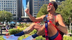 Rozśmiesza całą Polskę. Wystartował w maratonie w Chicago. Oto jego wynik