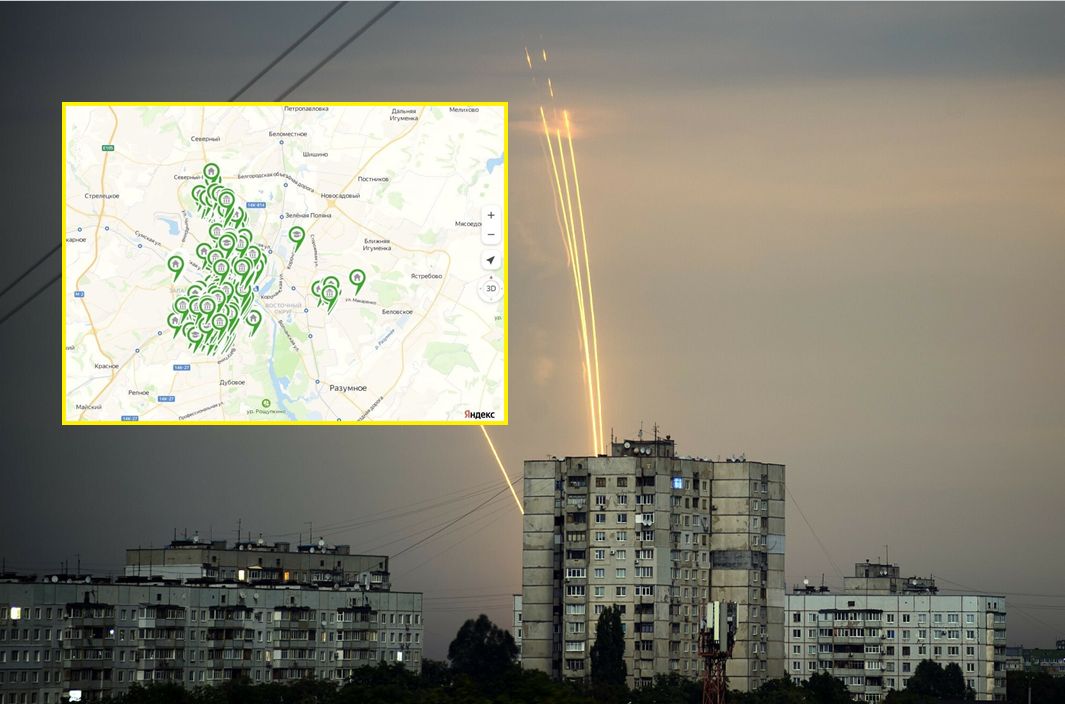 Panika w Biełgorodzie. Władze miasta opublikowały mapę schronów
