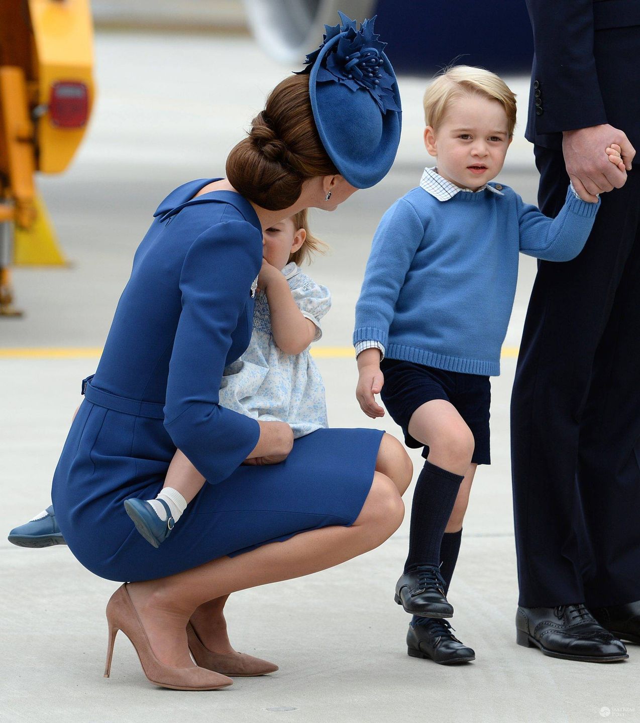 Książę George, Księżna Kate, księżniczka Charlotte w Kanadzie