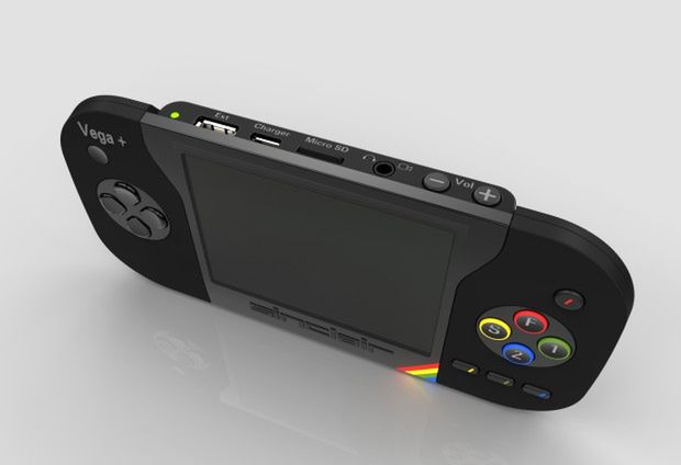 ZX Spectrum jako podręczna konsolka z wbudowanym wyświetlaczem