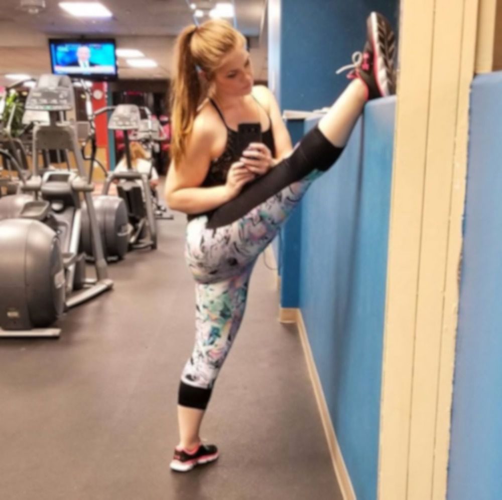 Chodzenie na siłownię opłaciło się. Kristina zachwyca dziś piękną figurą