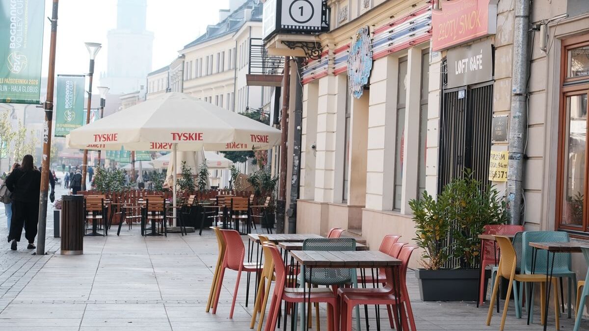 Dobiega końca sezon ogródków gastronomicznych na deptaku w Lublinie