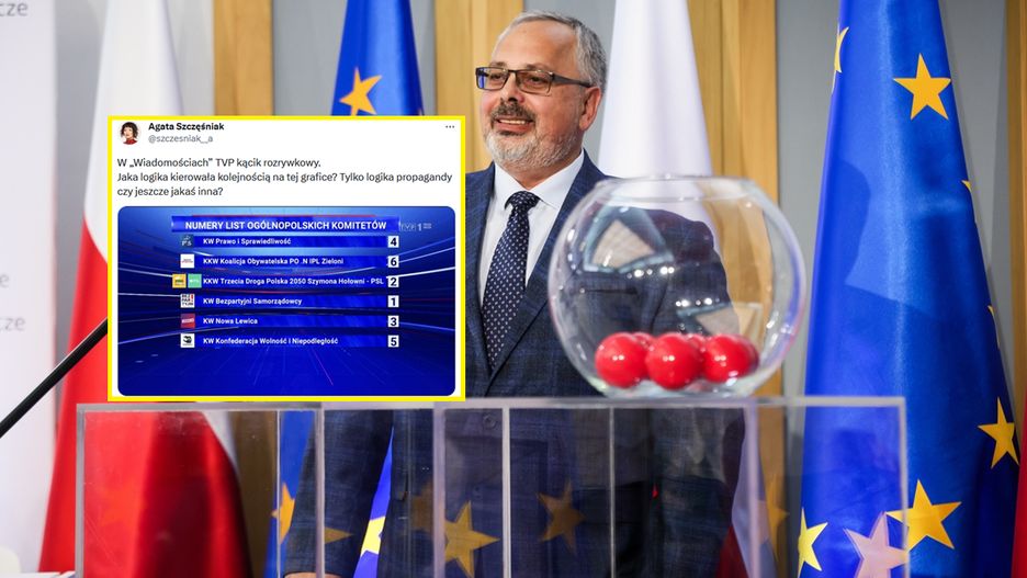 PiS na pierwszym miejscu. Grafika "Wiadomości" TVP hitem w sieci