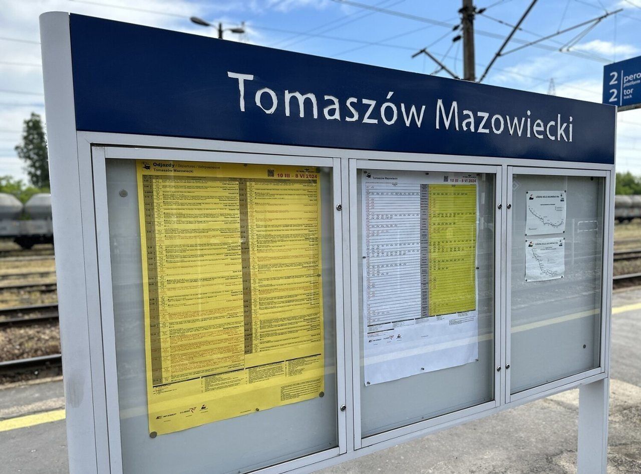 Remont na dworcu PKP w Tomaszowie rozpoczęty
