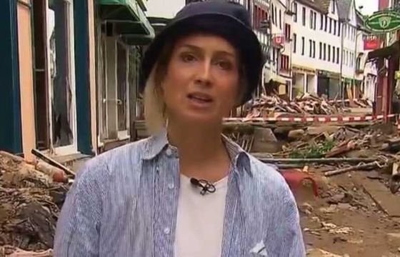 RTL zawiesza reporterkę, która miała celowo ubrudzić twarz błotem, relacjonując powódź