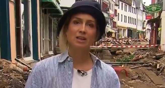 RTL zawiesza reporterkę, która miała celowo ubrudzić twarz błotem, relacjonując powódź