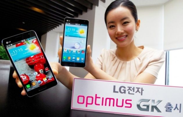 LG Optimus GK smartfon