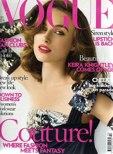 Seksowna Keira w sesji dla brytyjskiego Vogue!