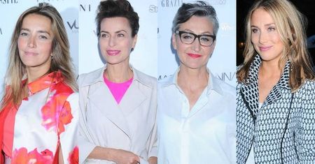 Stylowe gwiazdy na pokazie Joanny Klimas. Danuta Stenka, Kamilla Baar i Natalia Klimas [zdjęcia]