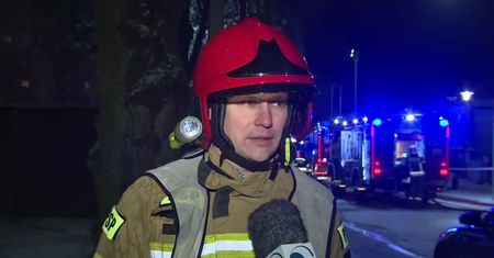 Pożar straganów handlowych w Kołobrzegu. W pogorzelisku znaleźli ciało