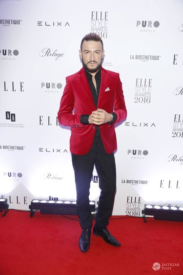 Michał Kwiatkowski na imprezie Elle Style Awards 2016