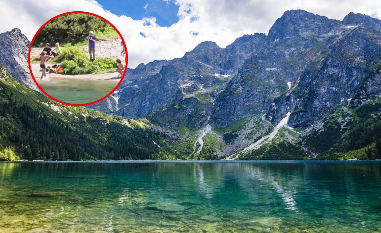 Morskie Oko było najchętniej odwiedzanym miejscem w weekend