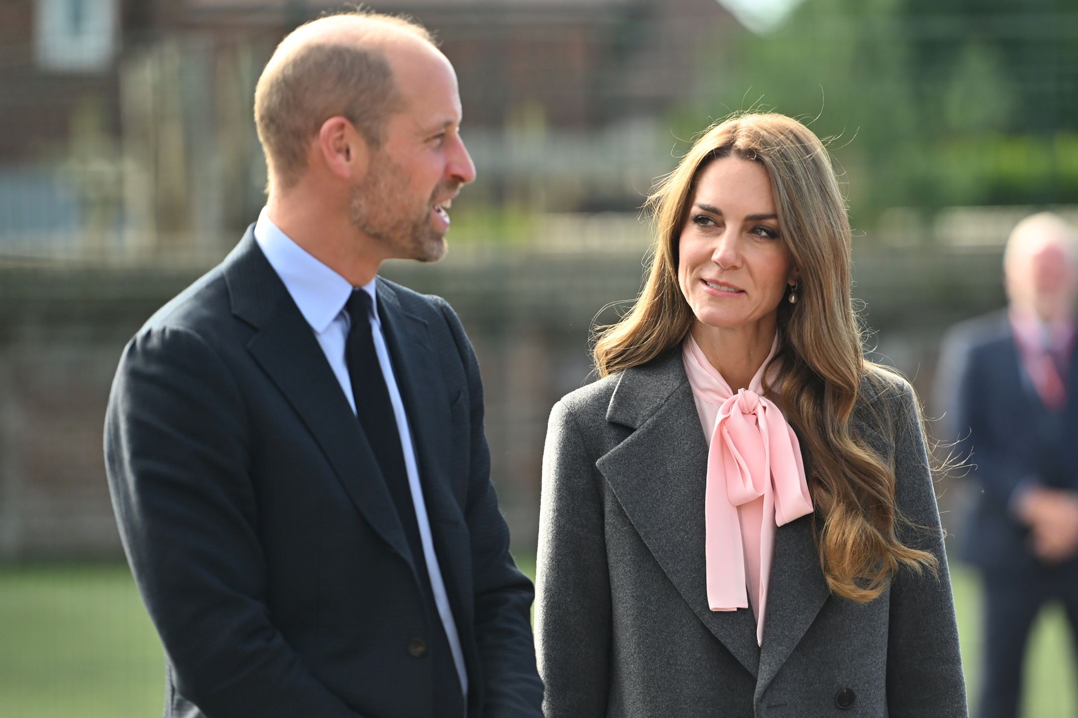 Kate Middleton i książę William odwiedzili szkołę w Southport