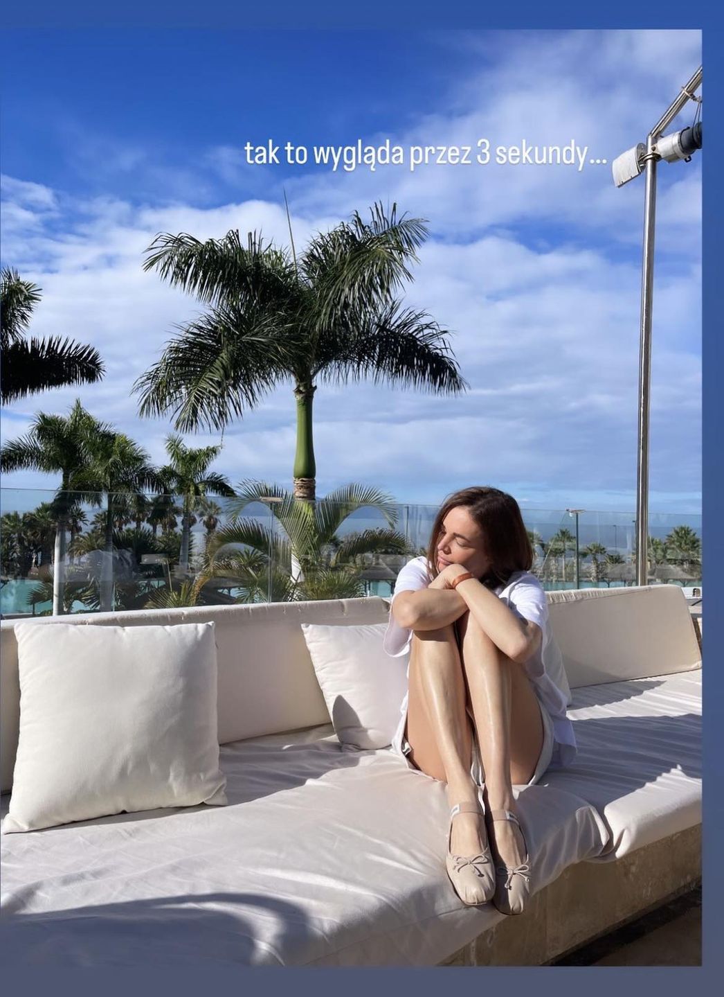 Anna Wendzikowska relacjonuje urlop na Teneryfie
