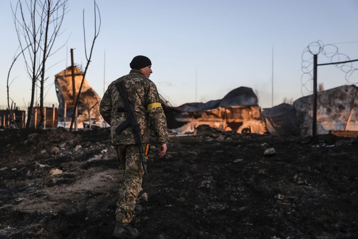 Wojna w Ukrainie. Obrona kraju przed Rosją kosztowała już życie 1300 ukraińskich żołnierzy