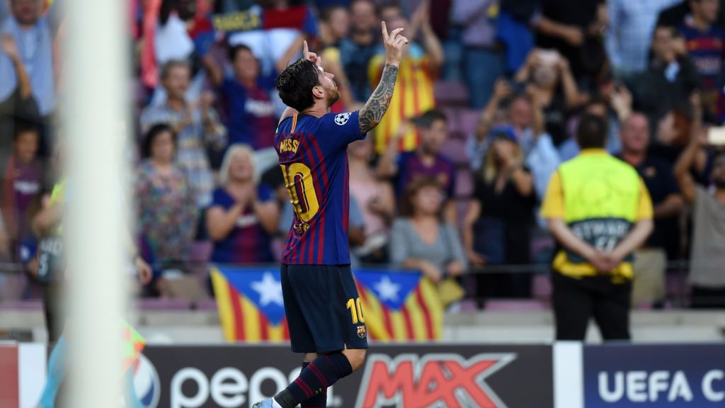 Getty Images / Alex Caparros / Na zdjęciu:  Lionel Messi