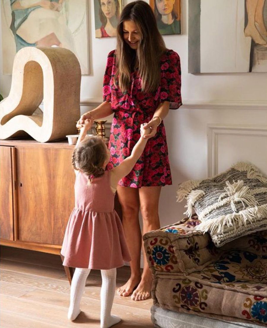 Anna Lewandowska z córką