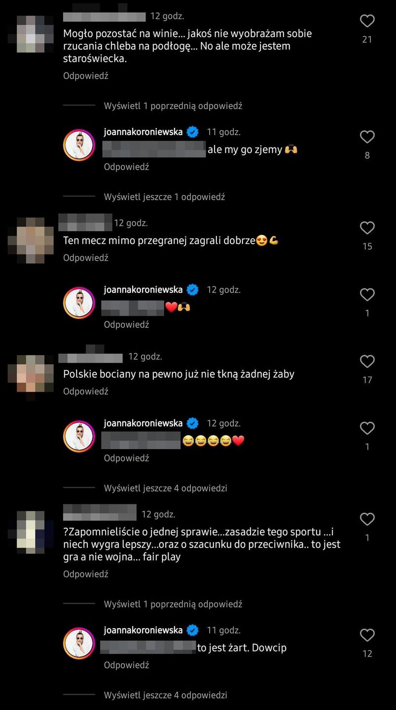 Dowbor i Koroniewska rzucają jedzeniem po przegranej Polski na mundialu. Wkroczyli internauci