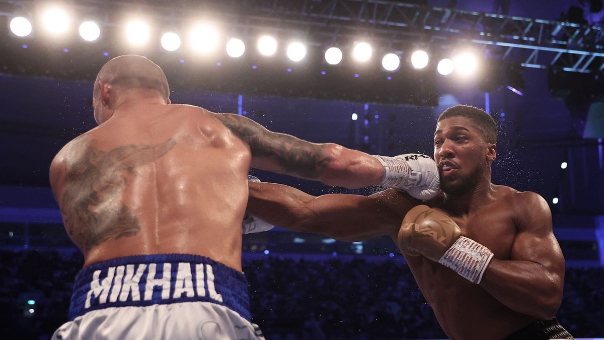 Getty Images / Na zdjęciu: Ołeksandr Usyk i Anthony Joshua