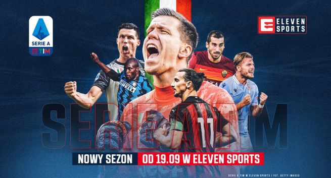Włoska liga piłkarska Serie A startuje w weekend, transmisje w Eleven Sports