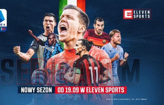 Włoska liga piłkarska Serie A startuje w weekend, transmisje w Eleven Sports