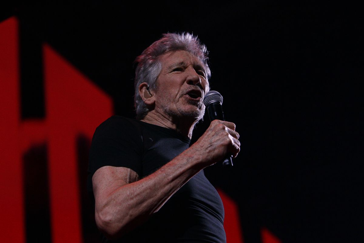 Roger Waters na koncercie w Monachium