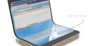 Laptop przyszłości z giętkim ekranem