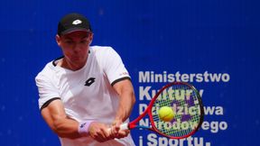 Kamil Majchrzak rozpoczął starania o główną drabinkę US Open. Zapomniał o dwóch porażkach