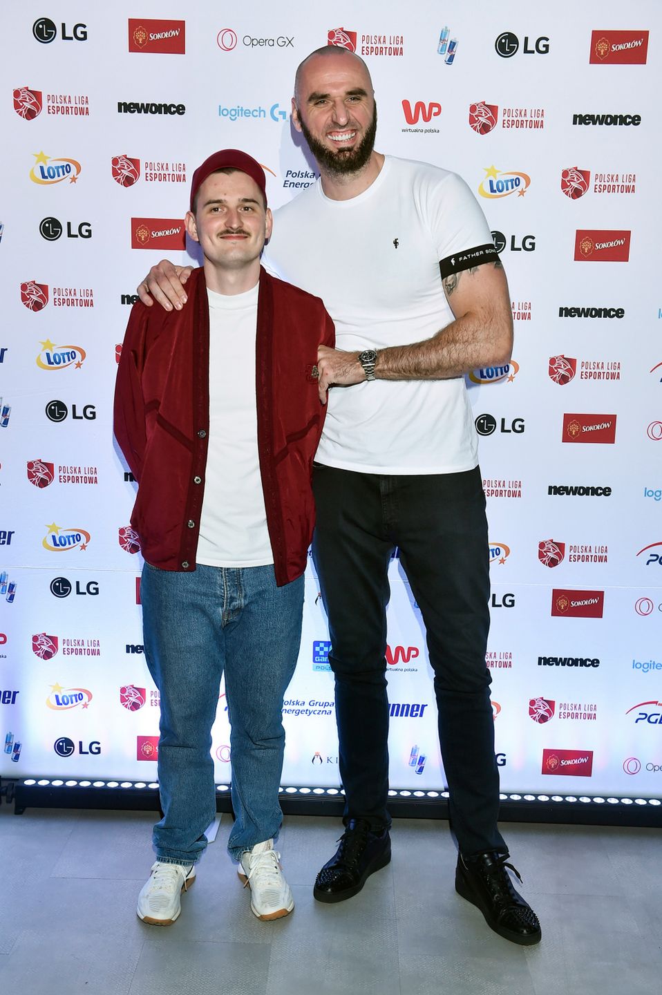 Dawid Podsiadło na imprezie Watching party PLE