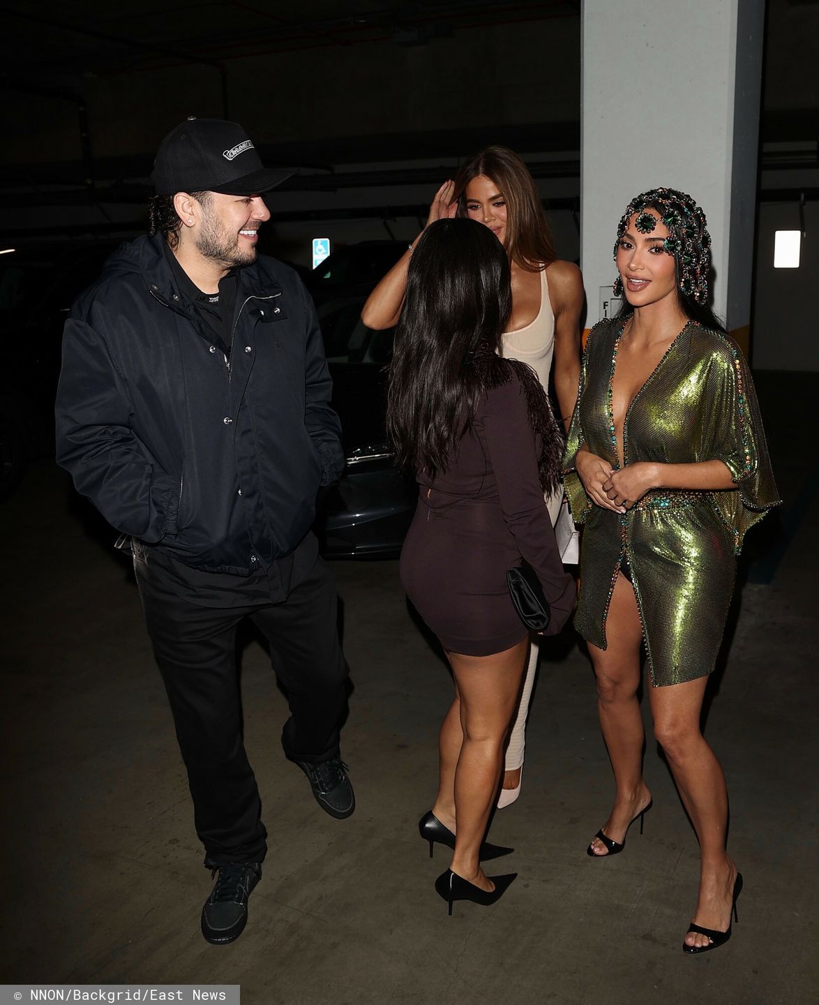 Rob Kardashian i jego sławne siostry