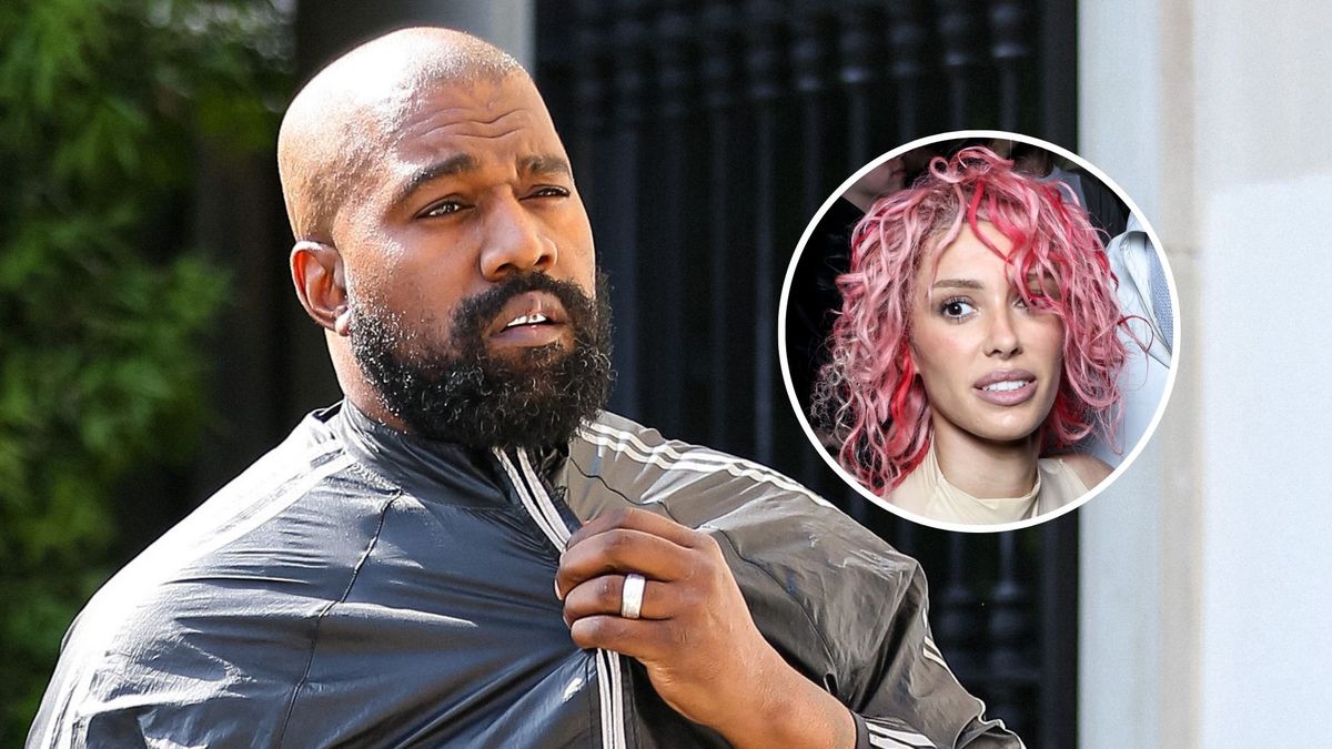 Kanye West i jego żona, Bianca Censori 