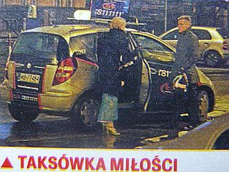 Popielewicz i Mroczek razem w taksówce