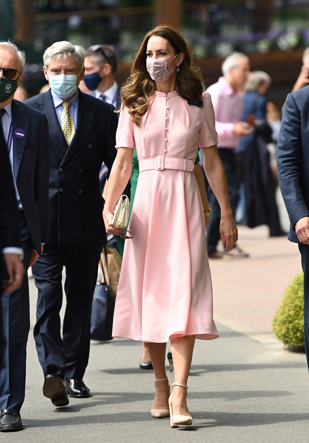 Kate Middleton na finale Wimbledonu 