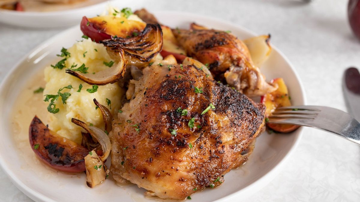 Pieczone kotlety chabowe