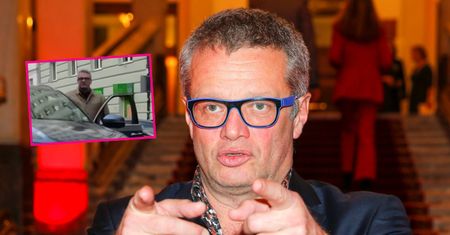 Marcin Meller ZRUGAŁ youtubera, bo nie mógł przejechać autem po ścieżce rowerowej: "Kawał tępego ch*ja z ciebie" (WIDEO)