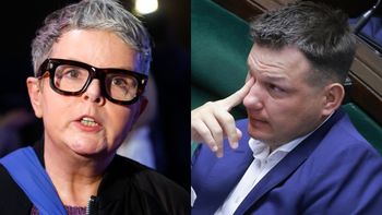 Karolina Korwin Piotrowska MIAŻDŻY  Mentzena po słowach o "nierobach": "Milcz. Lepiej milcz"