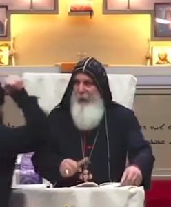 Atak nożownika w kościele w Sydney. Przerażające nagranie